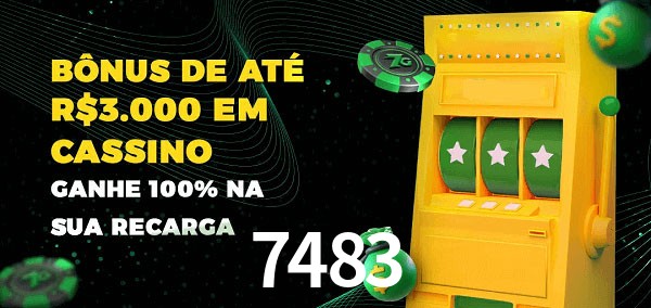 7483 melhor bônus de depósito