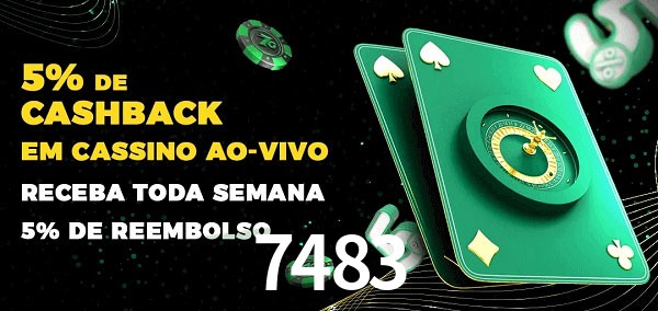 Promoções do cassino ao Vivo 7483